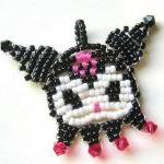 Beaded Kuromi Pendant Masco..
